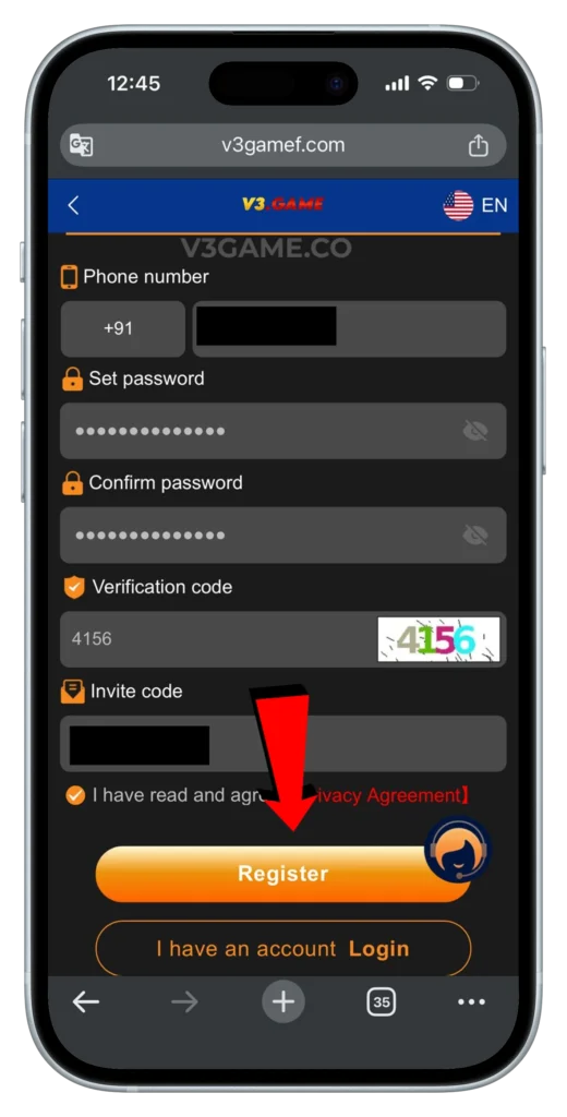 v3game-register